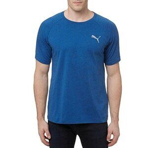 NWOT Puma Men's M Blue Short Sleeve Active T-Shirt